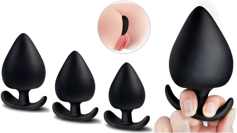 SXOVO 3本セット 肛門プラグ 医療用シリコン 肛門栓 男女兼用 アナル開発 アナルセックスおもちゃ