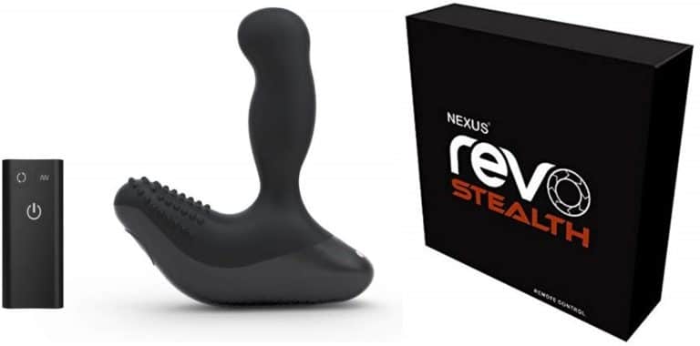 NEXUS Revo Stealth remote control rotating prostate massager black (ネクサス レボ ステルス リモコン プロステートマッサージャ 黒)