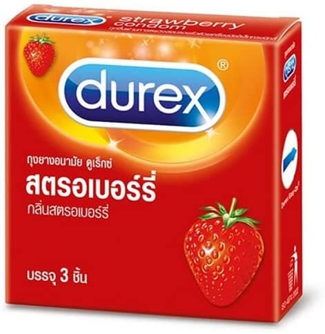 デュレックス ストロベリー（Durex Strawberry） 4箱12個