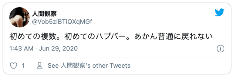 Twitter調教体験談