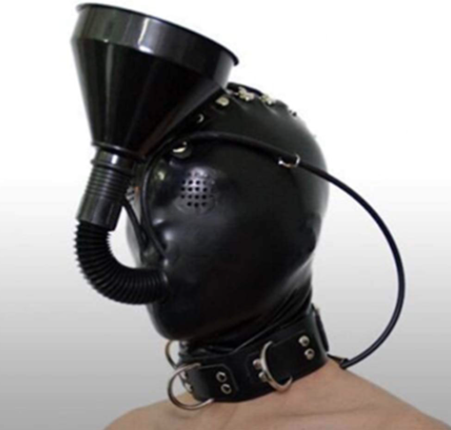 BDSMラテックスマスク